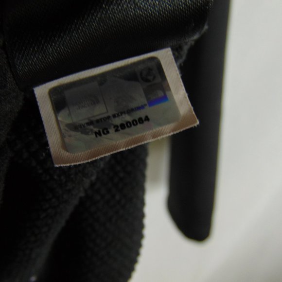 The North Face zip up Black Jacket Women's size M - Picture 6 of 7